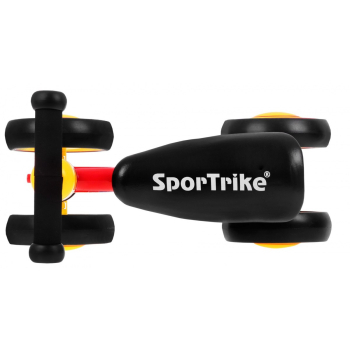 Pierwszy Rowerek biegowy PettyTrike dla dzieci Zielony 4-kołowy Jeździk SporTrike